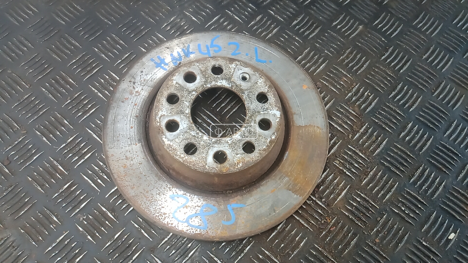 Диск тормозной задний