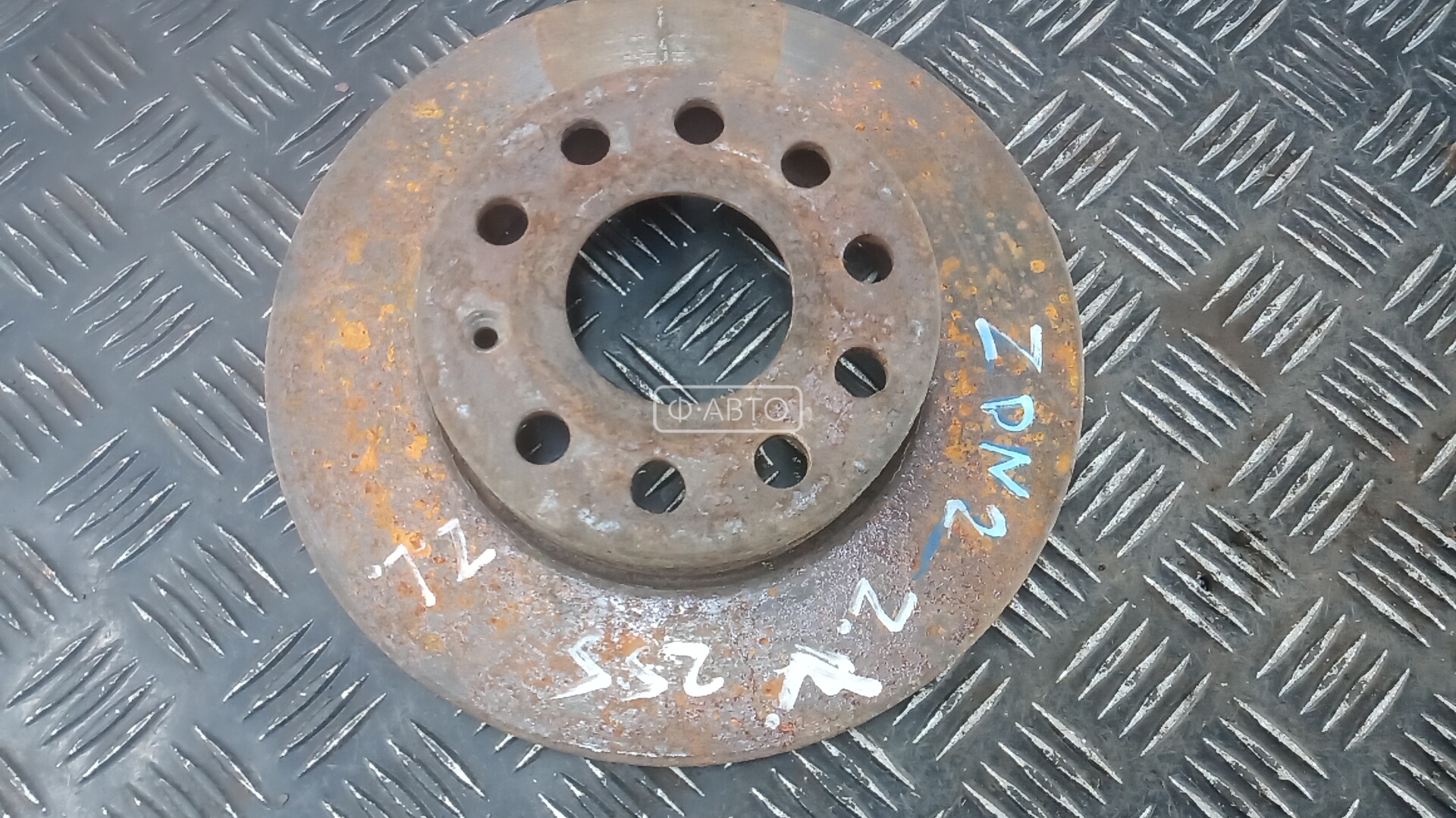 Диск тормозной задний