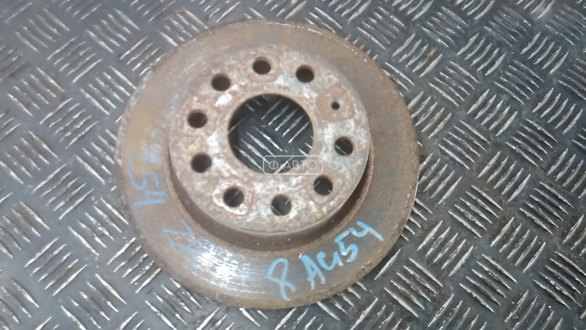 Диск тормозной задний