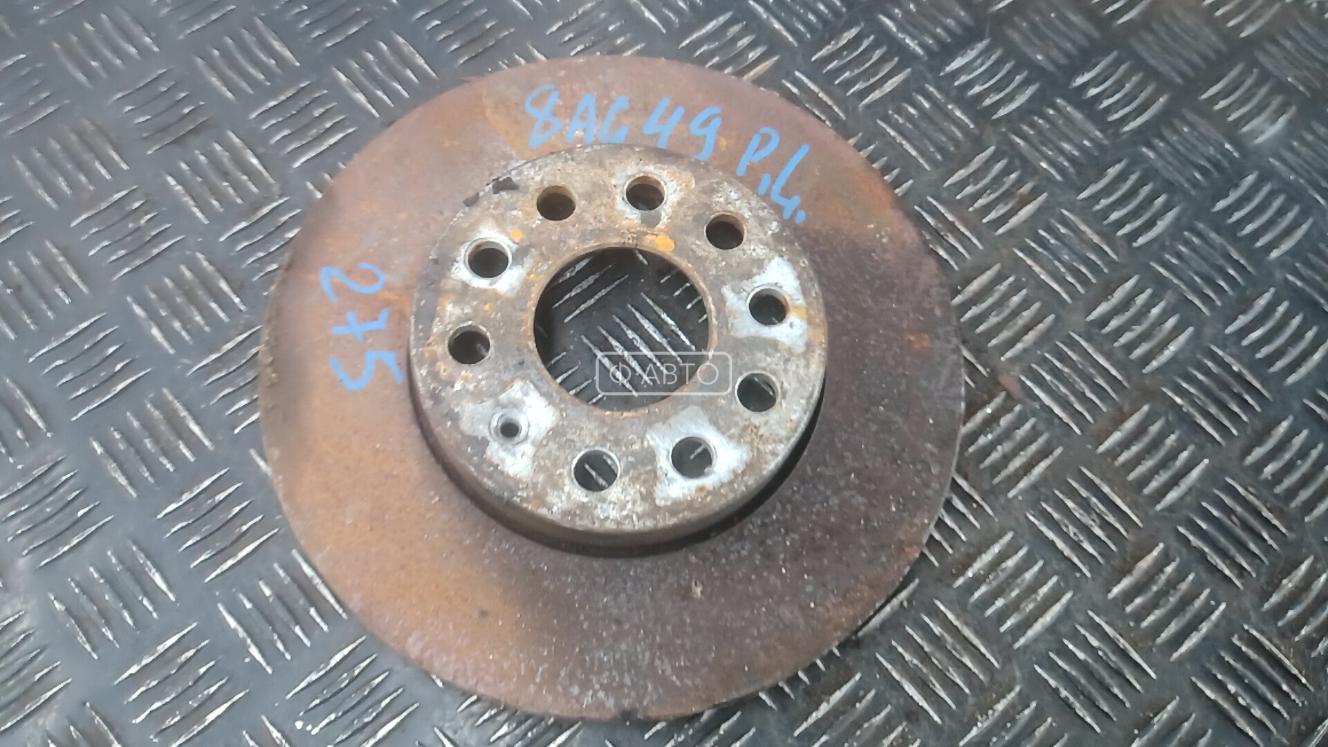 Диск тормозной передний