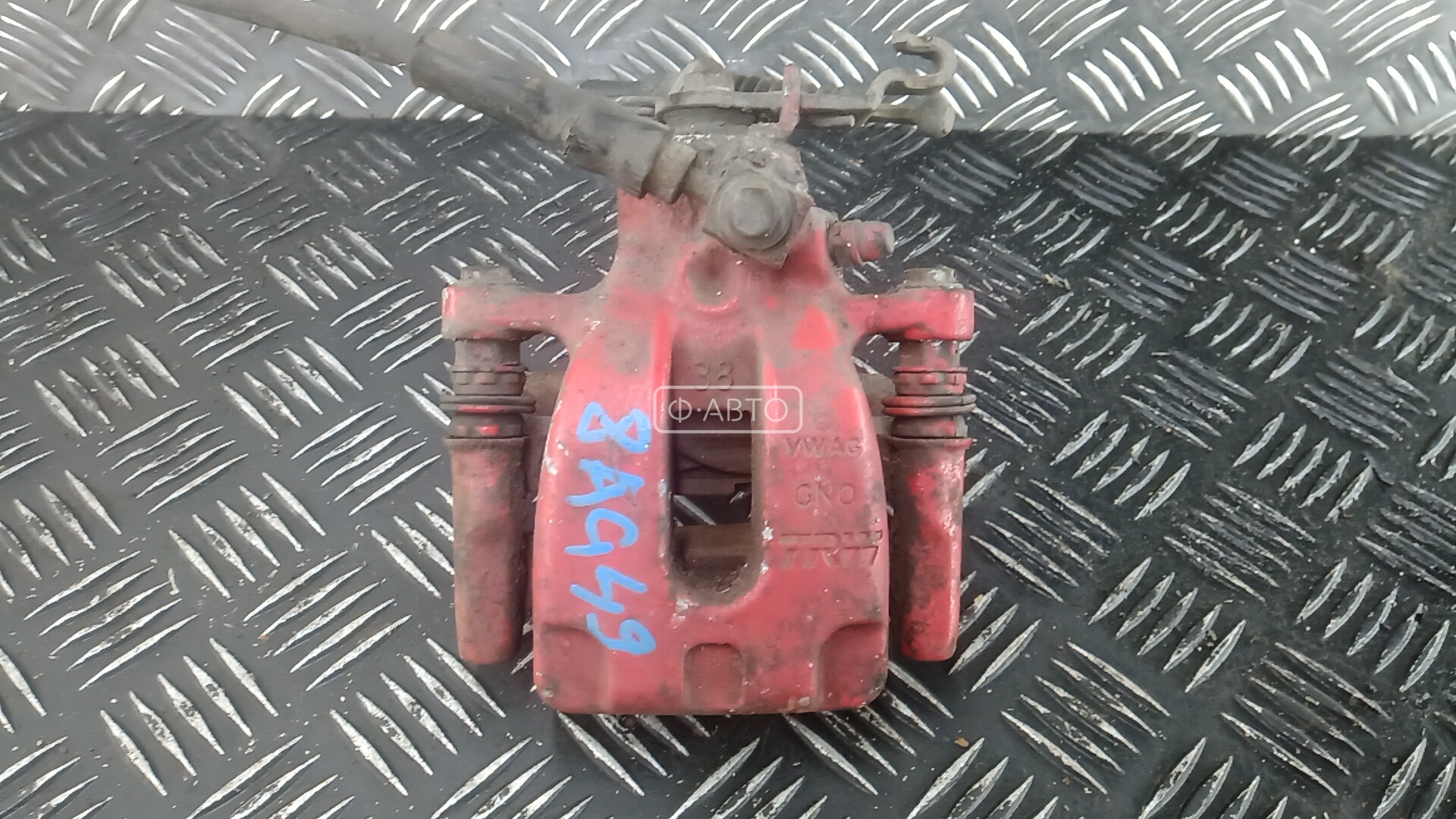 Суппорт тормозной задний левый