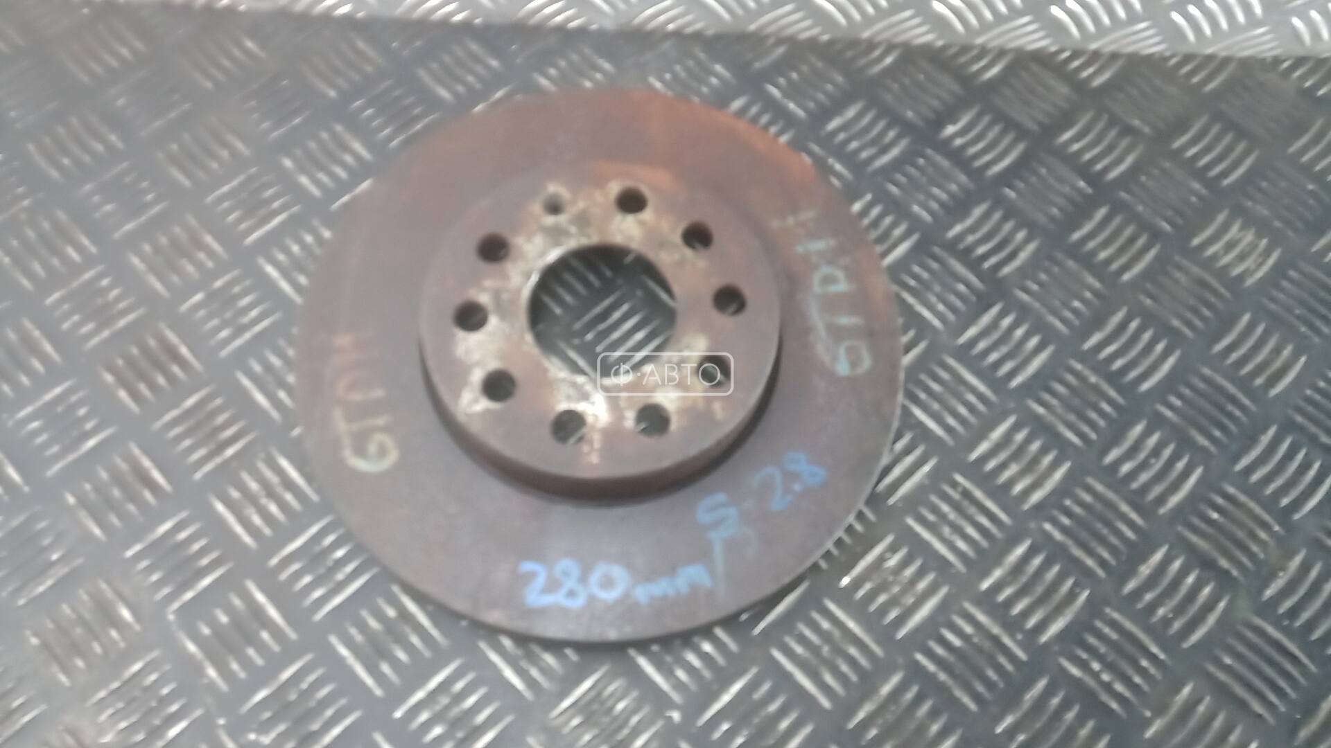 Диск тормозной передний