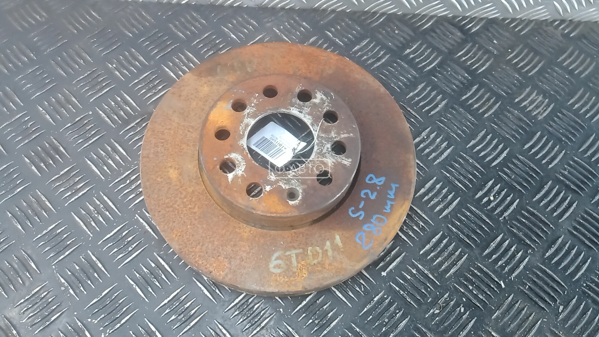 Диск тормозной передний