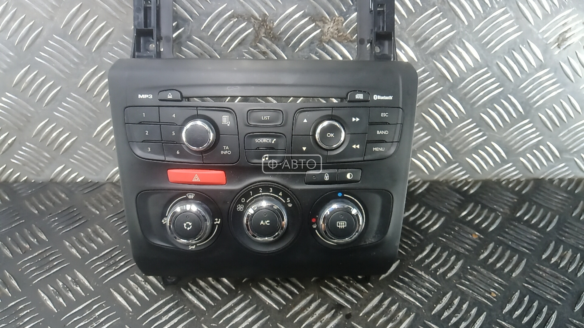 Блок управления печки и климат-контроля