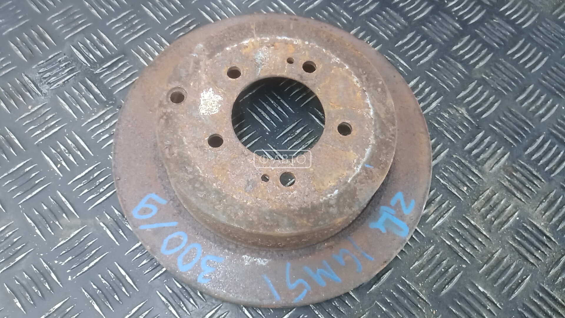 Диск тормозной задний