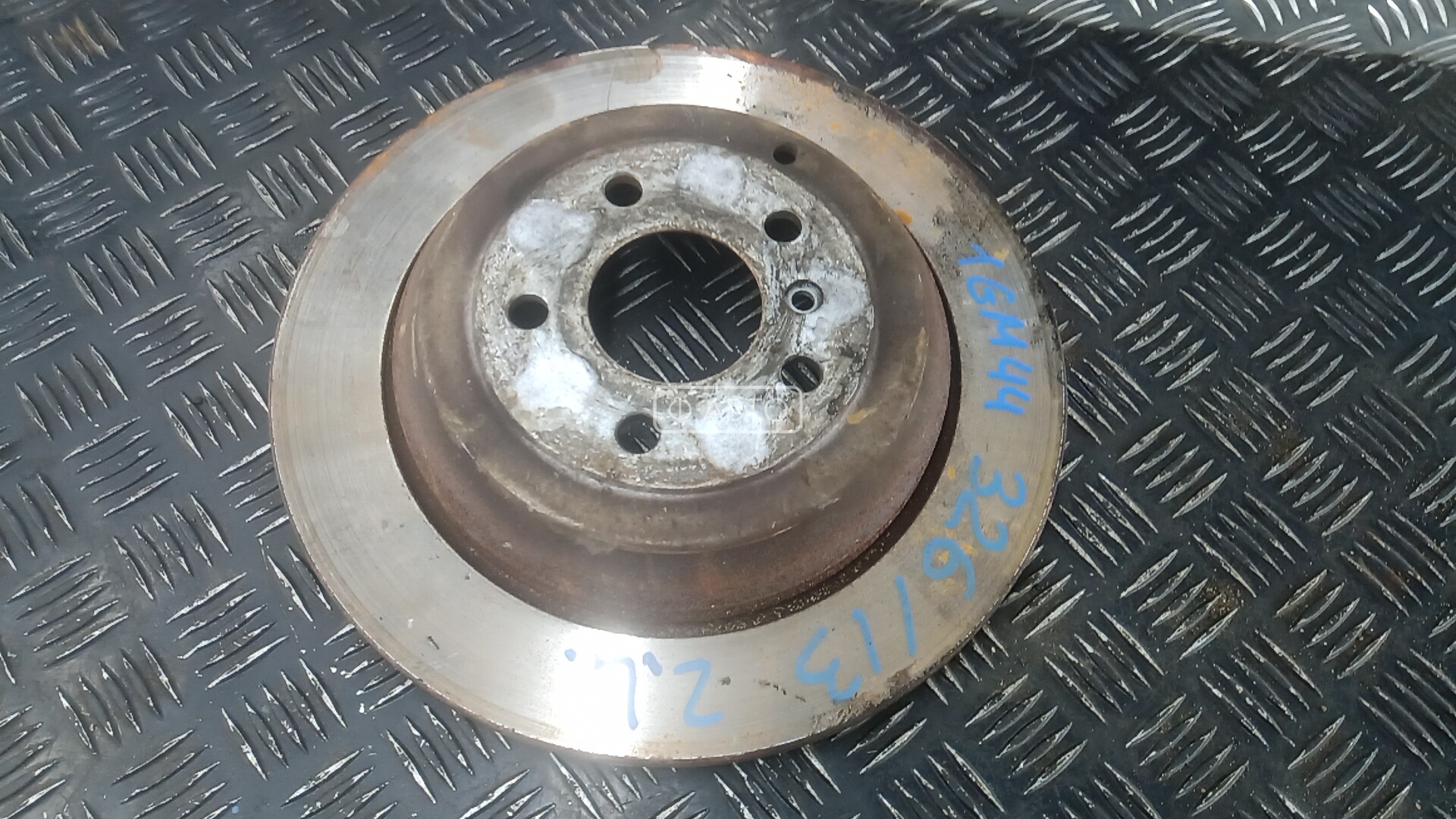 Диск тормозной задний