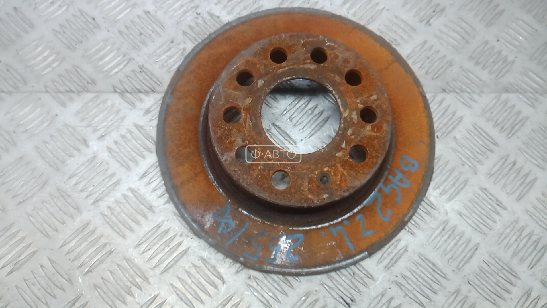 Диск тормозной задний