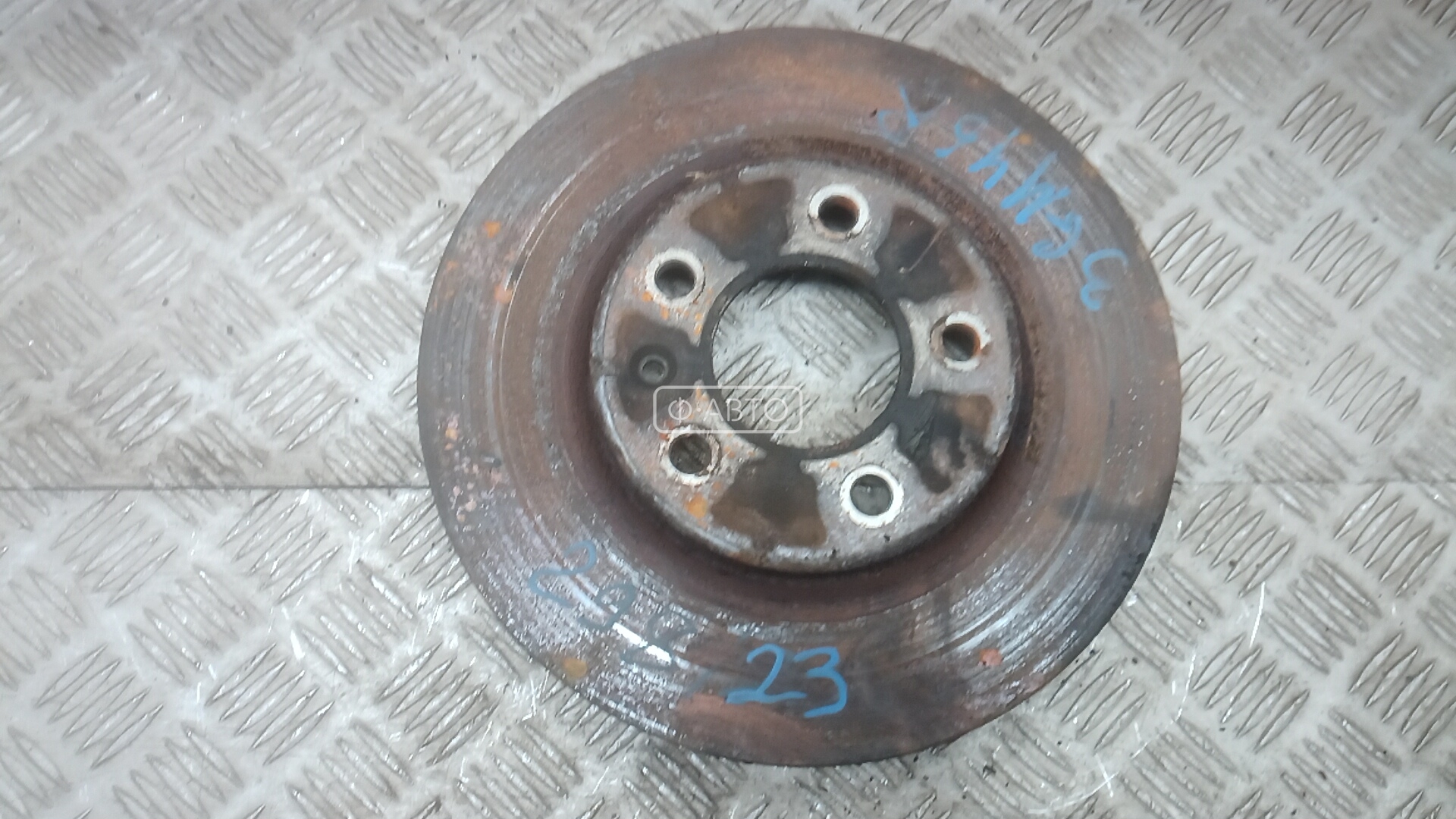 Диск тормозной передний