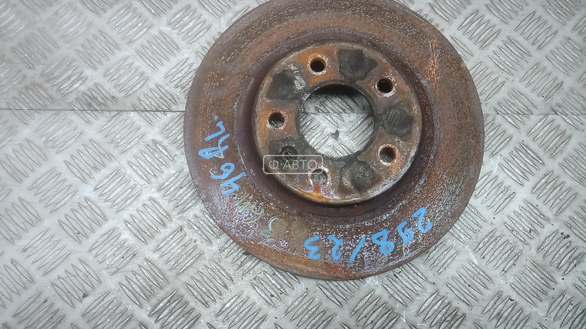 Диск тормозной передний