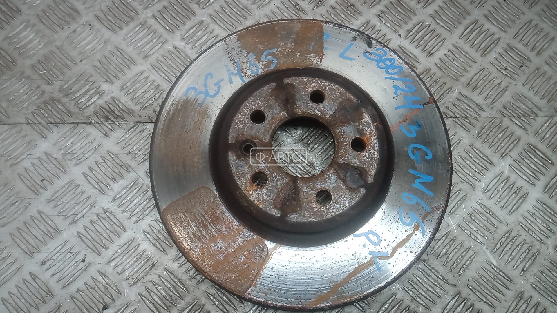 Диск тормозной передний