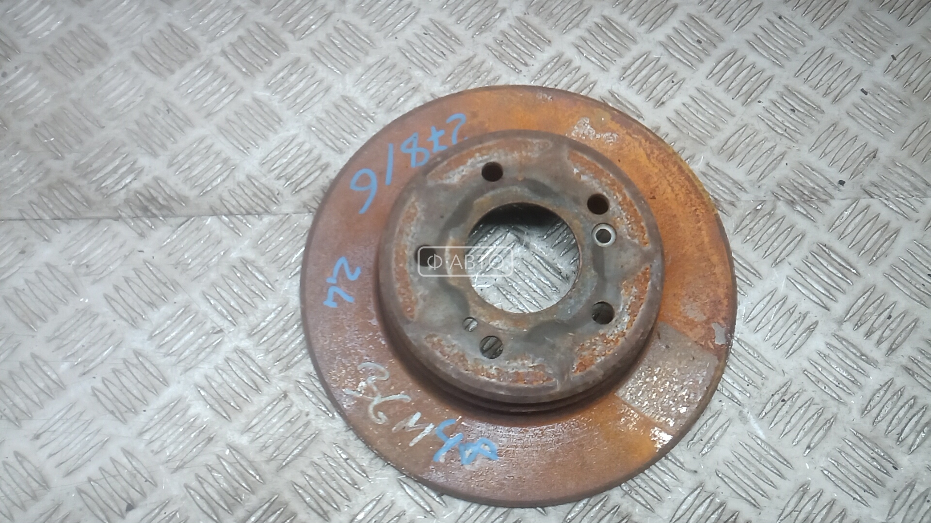 Диск тормозной задний