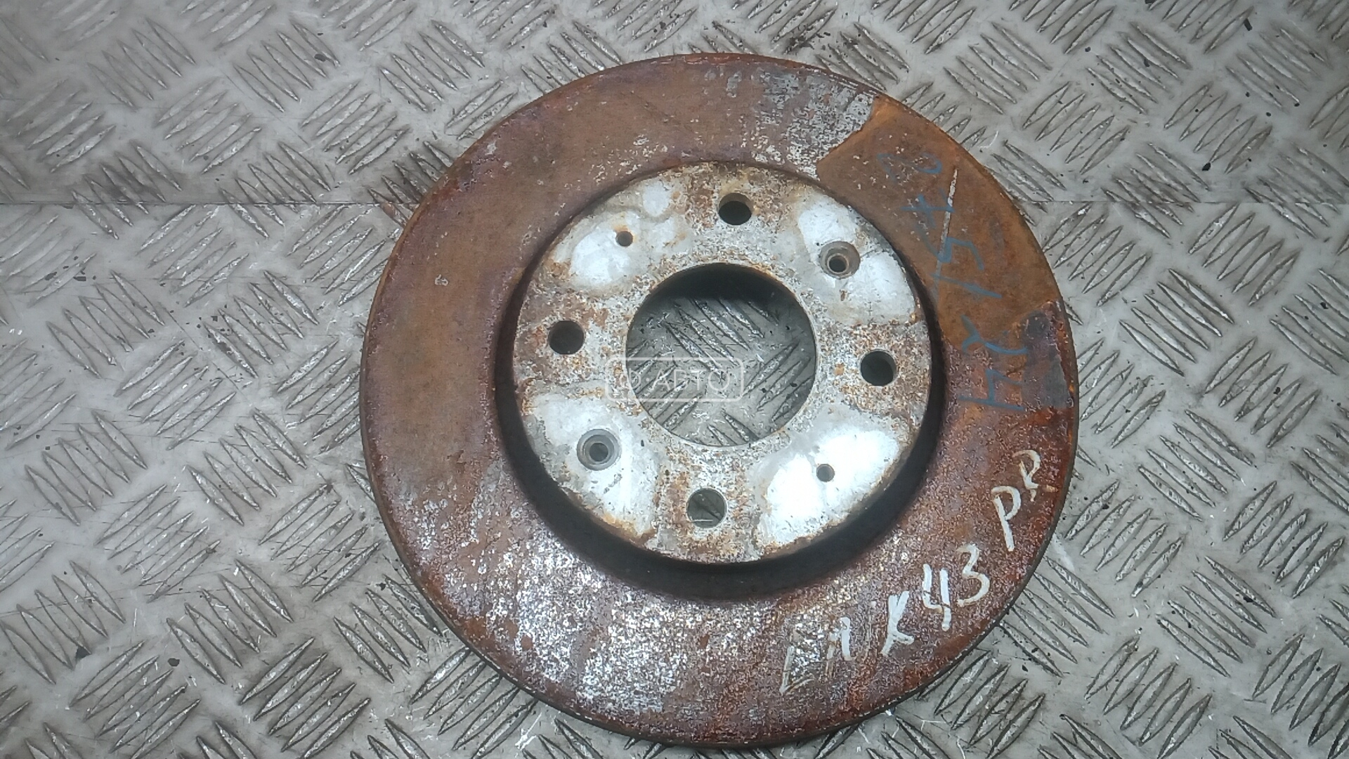 Диск тормозной передний