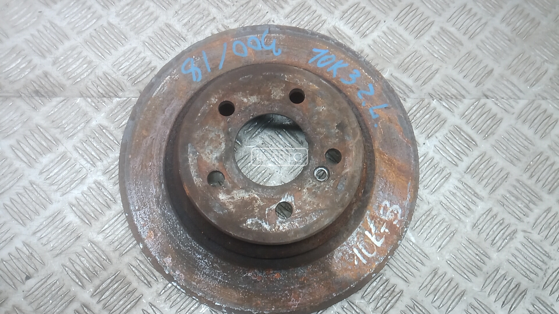 Диск тормозной задний