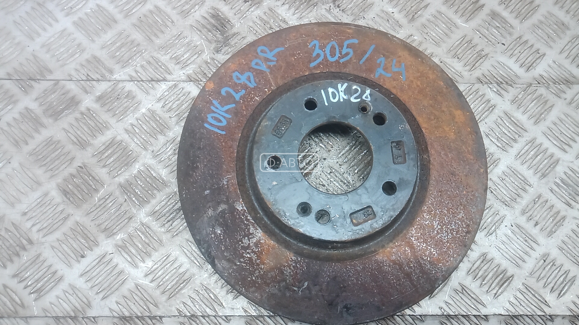 Диск тормозной передний