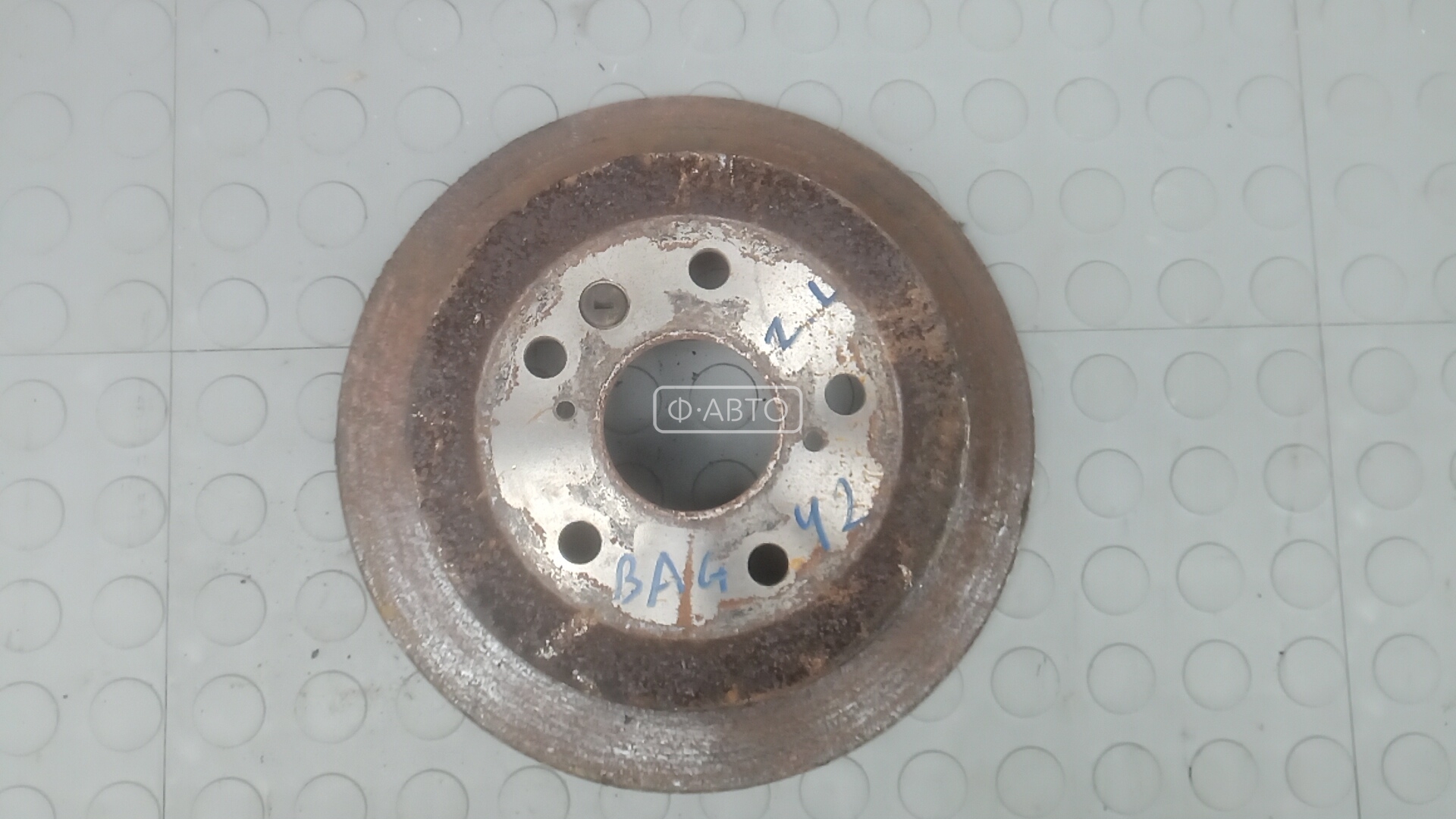 Диск тормозной задний
