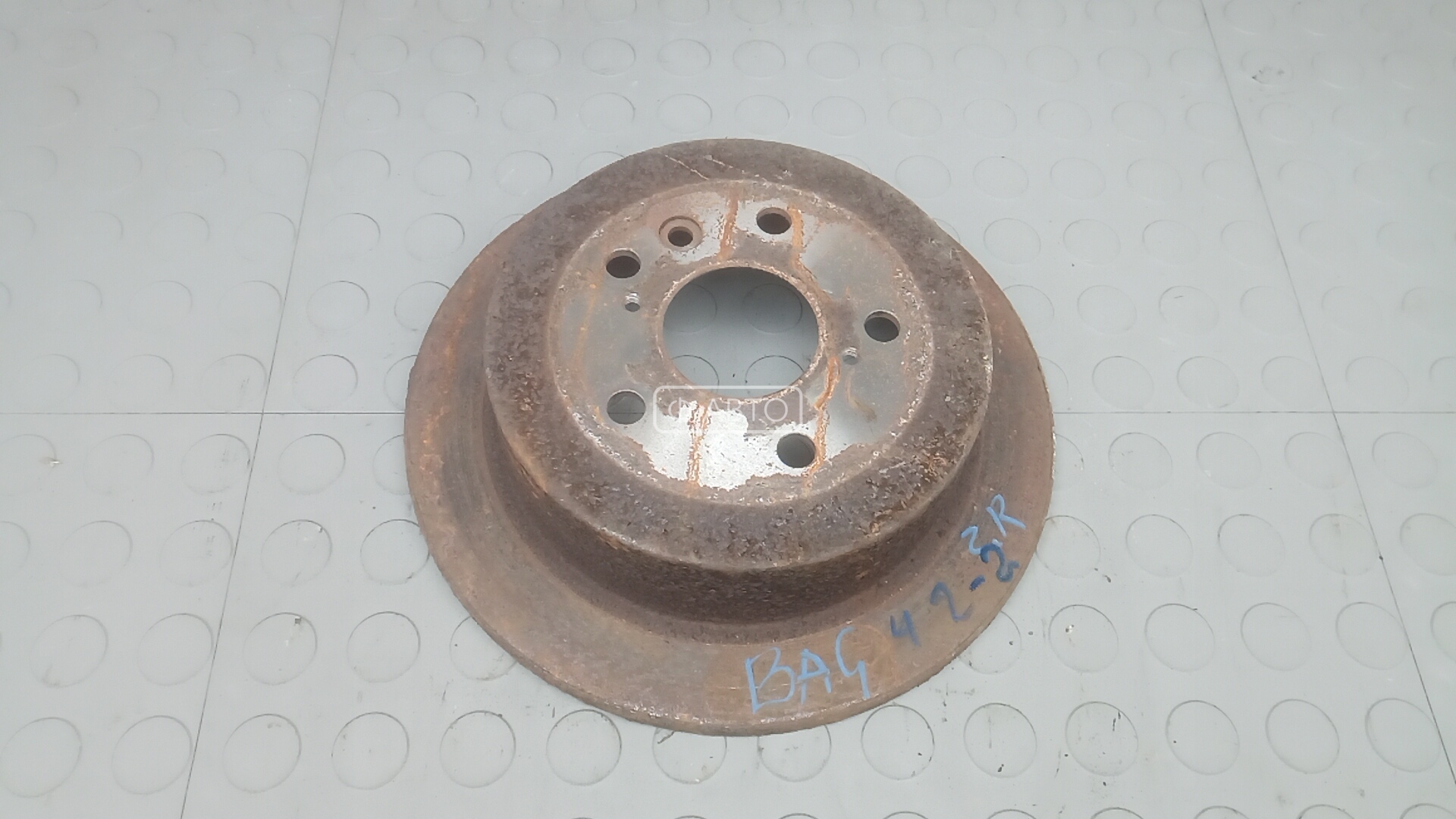 Диск тормозной задний