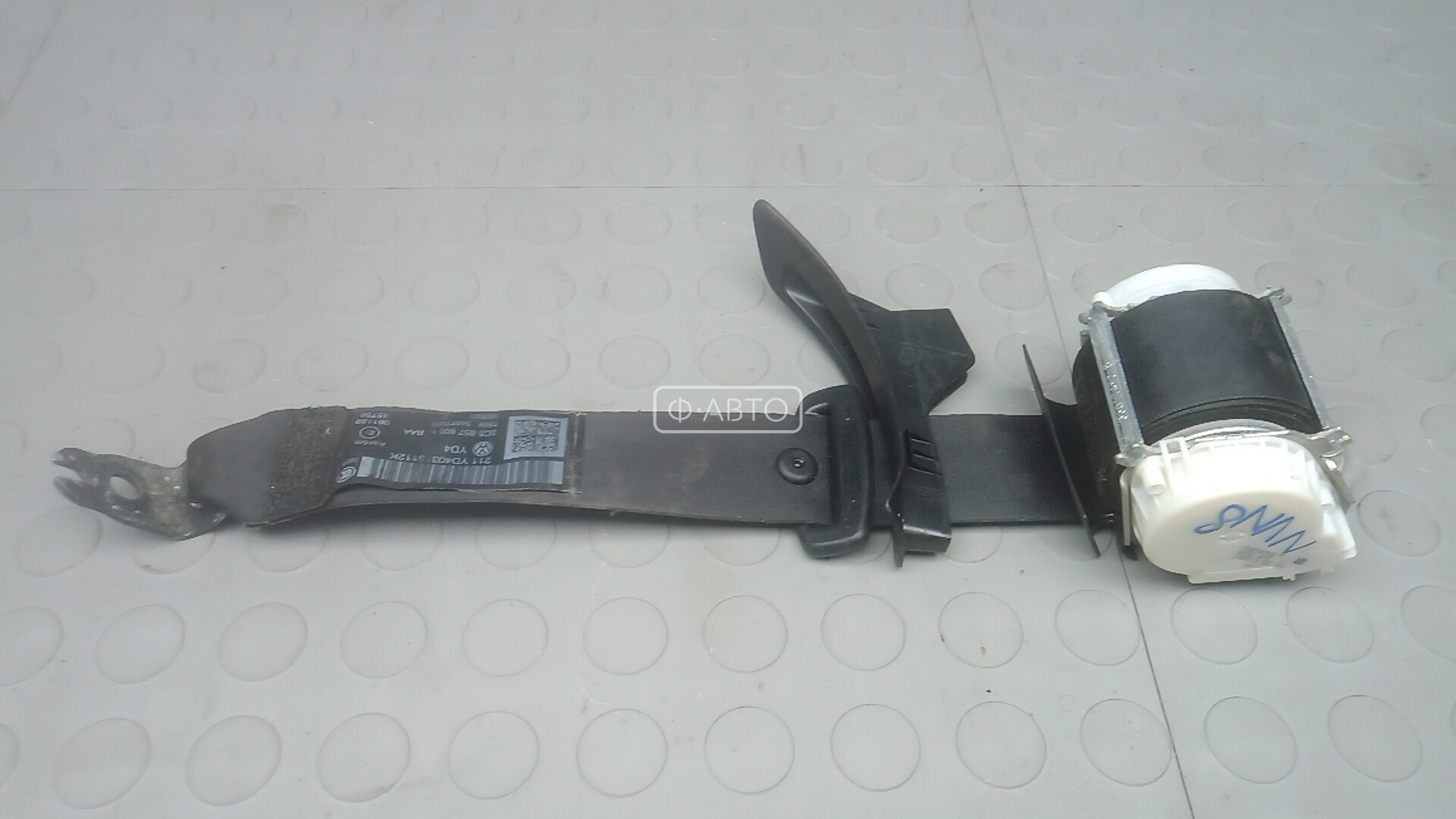 Ремень безопасности с пиропатроном сиденья заднего