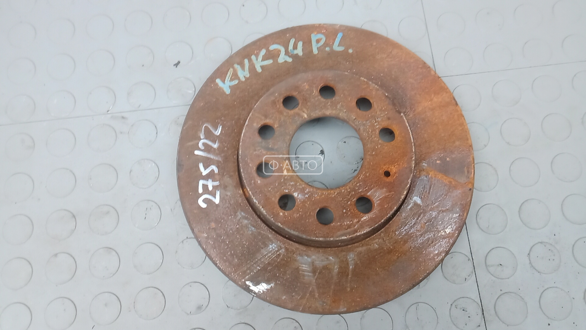 Диск тормозной передний