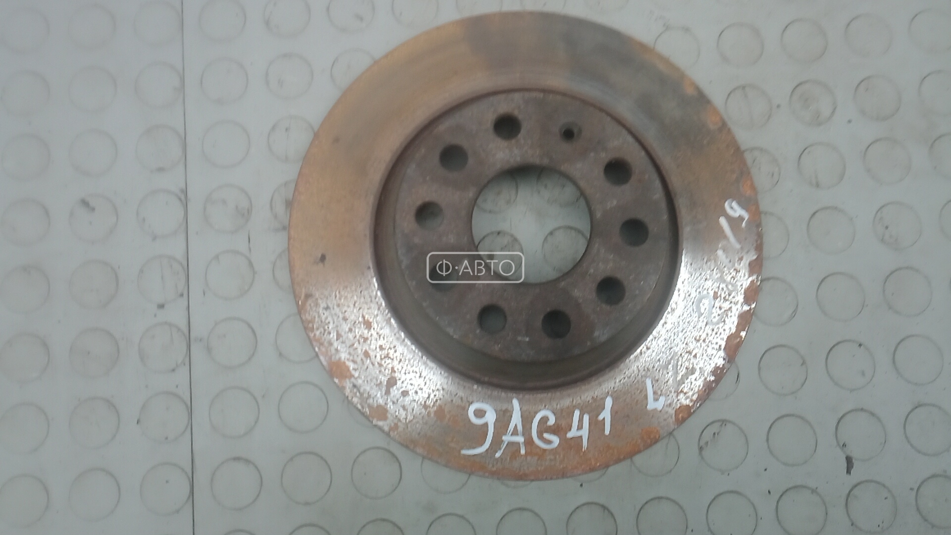 Диск тормозной задний