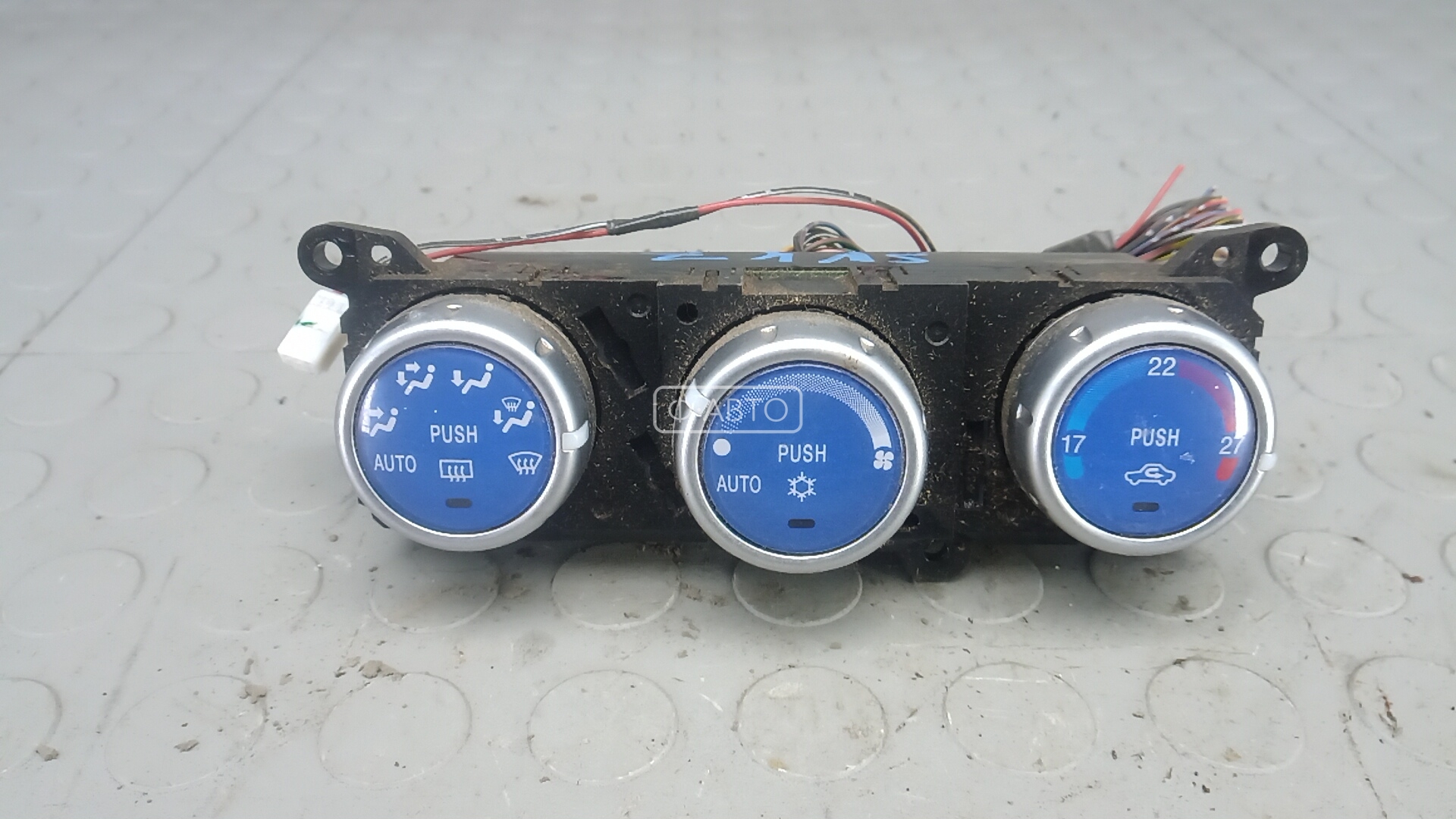 Блок управления печки и климат-контроля