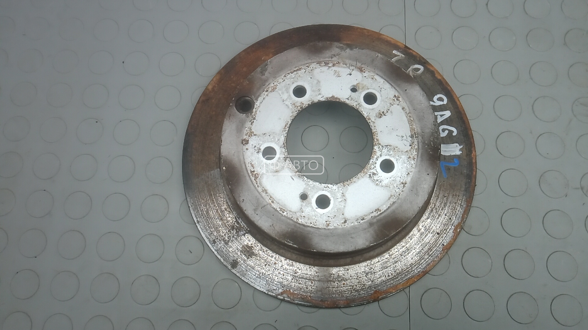 Диск тормозной задний