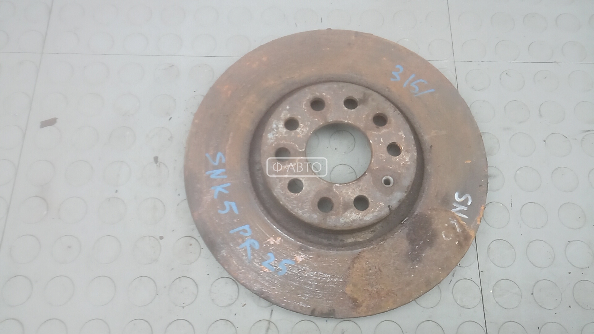 Диск тормозной передний