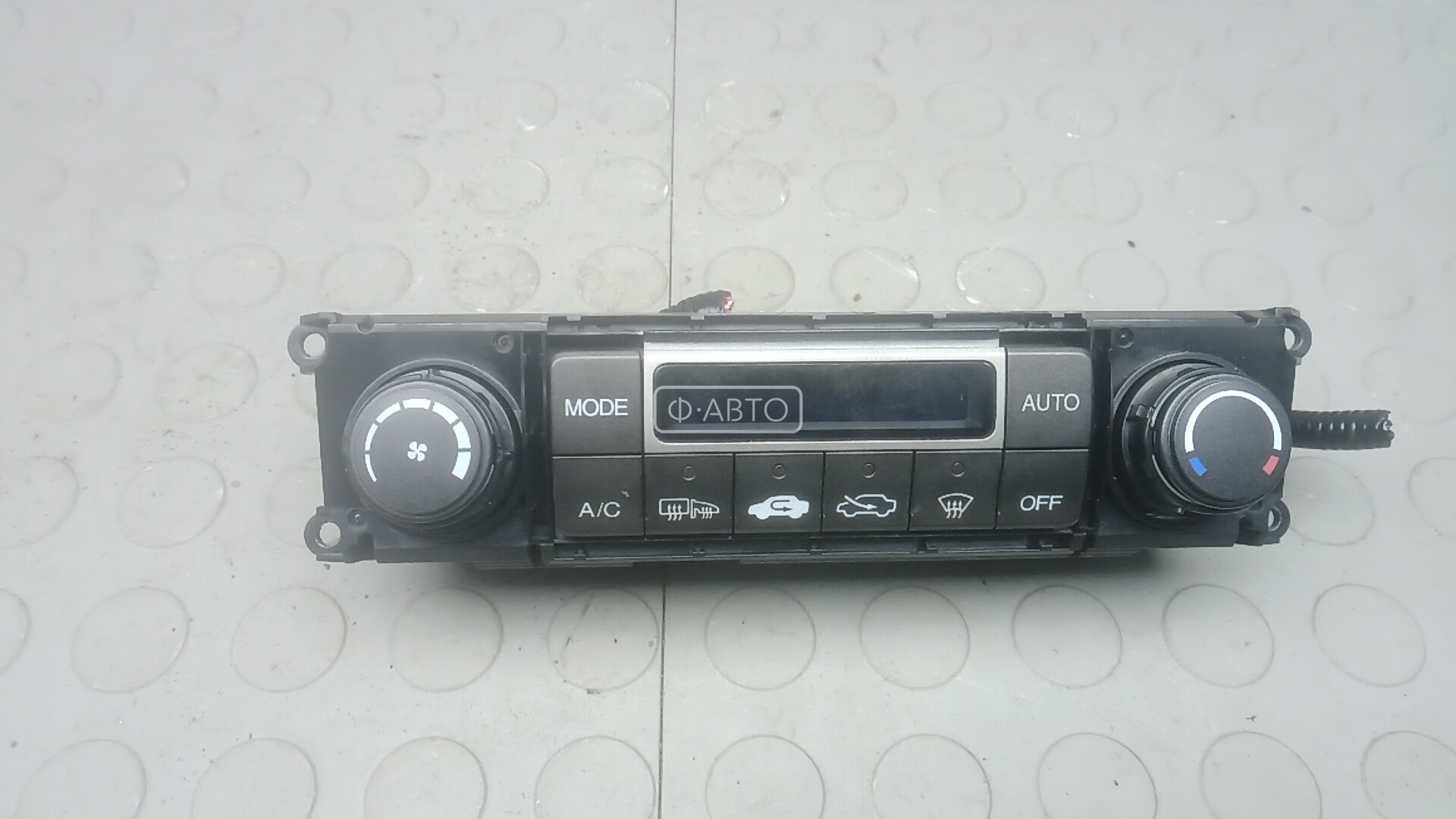 Блок управления печки и климат-контроля