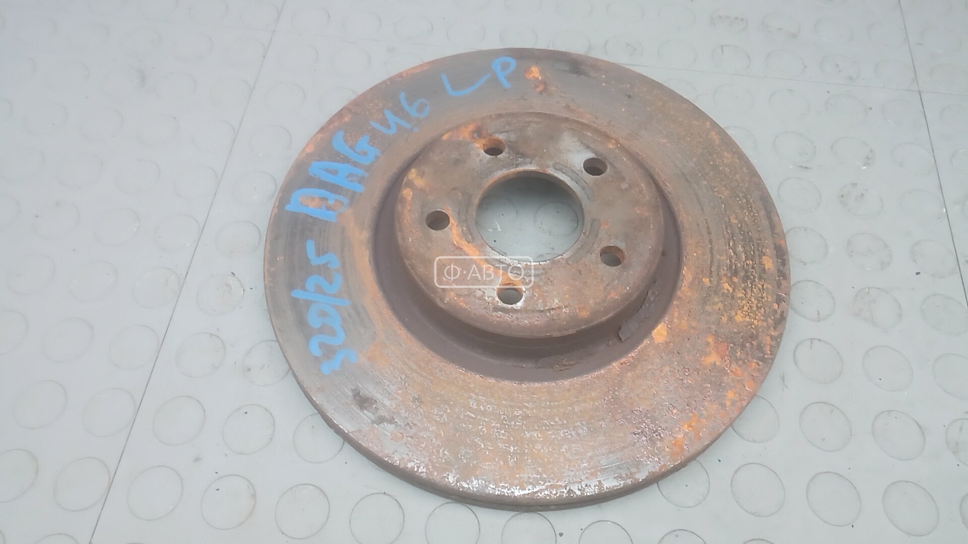 Диск тормозной передний