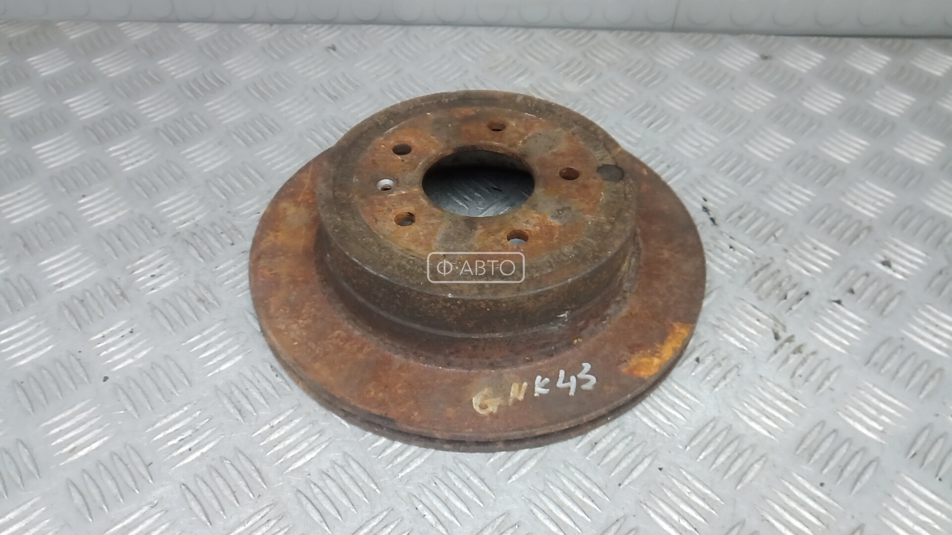 Диск тормозной задний