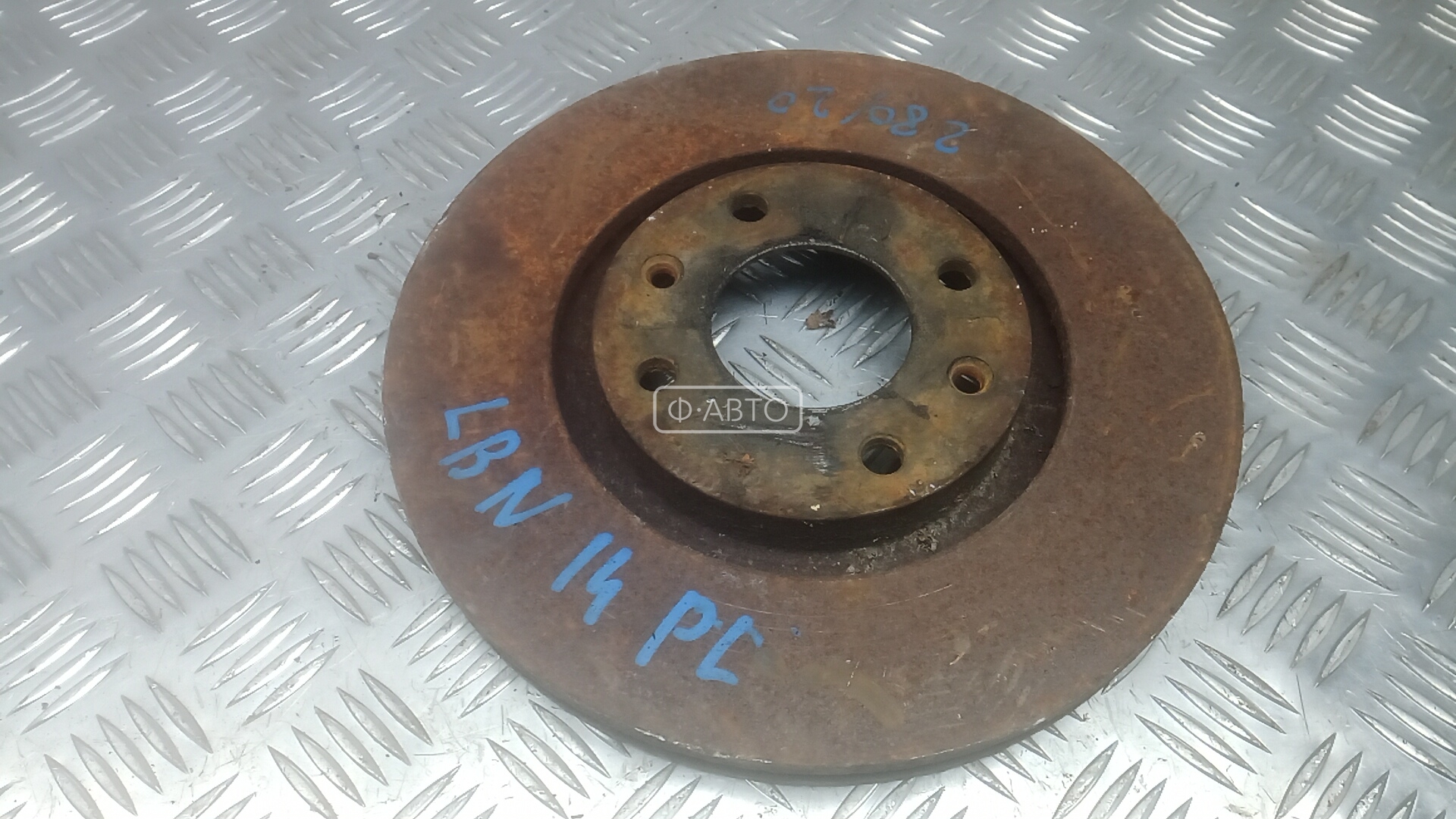 Диск тормозной передний