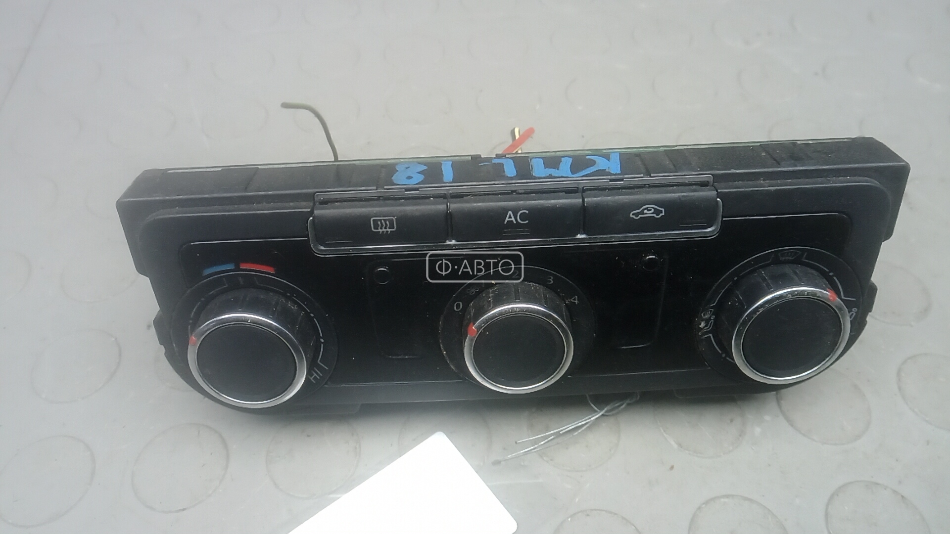 Блок управления печки и климат-контроля