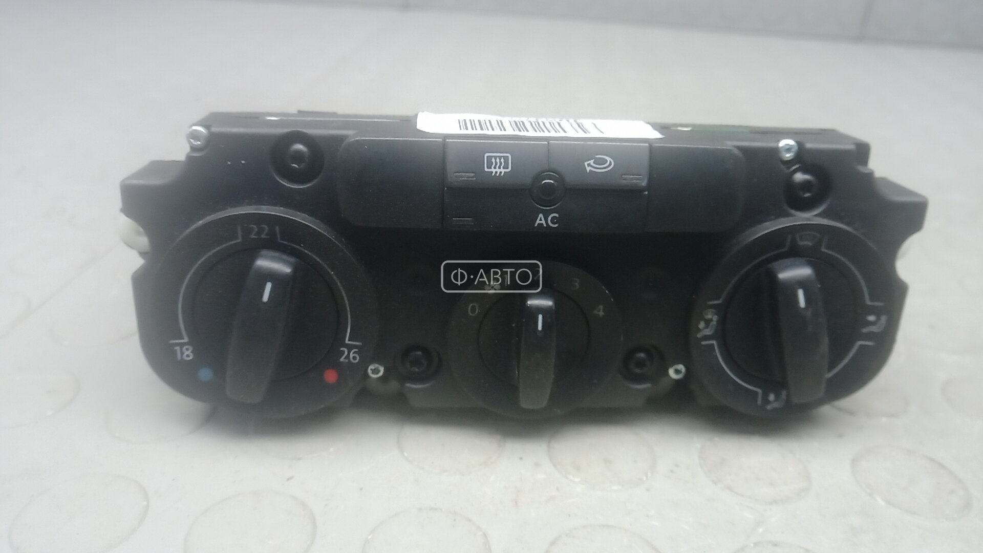 Блок управления печки и климат-контроля