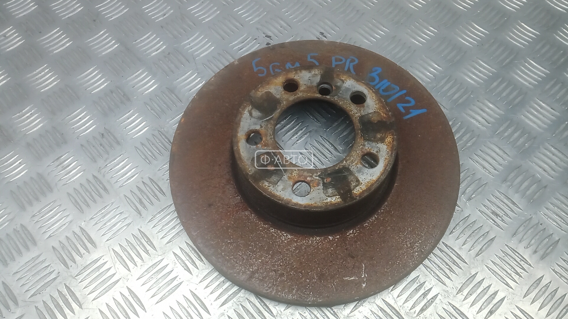 Диск тормозной передний