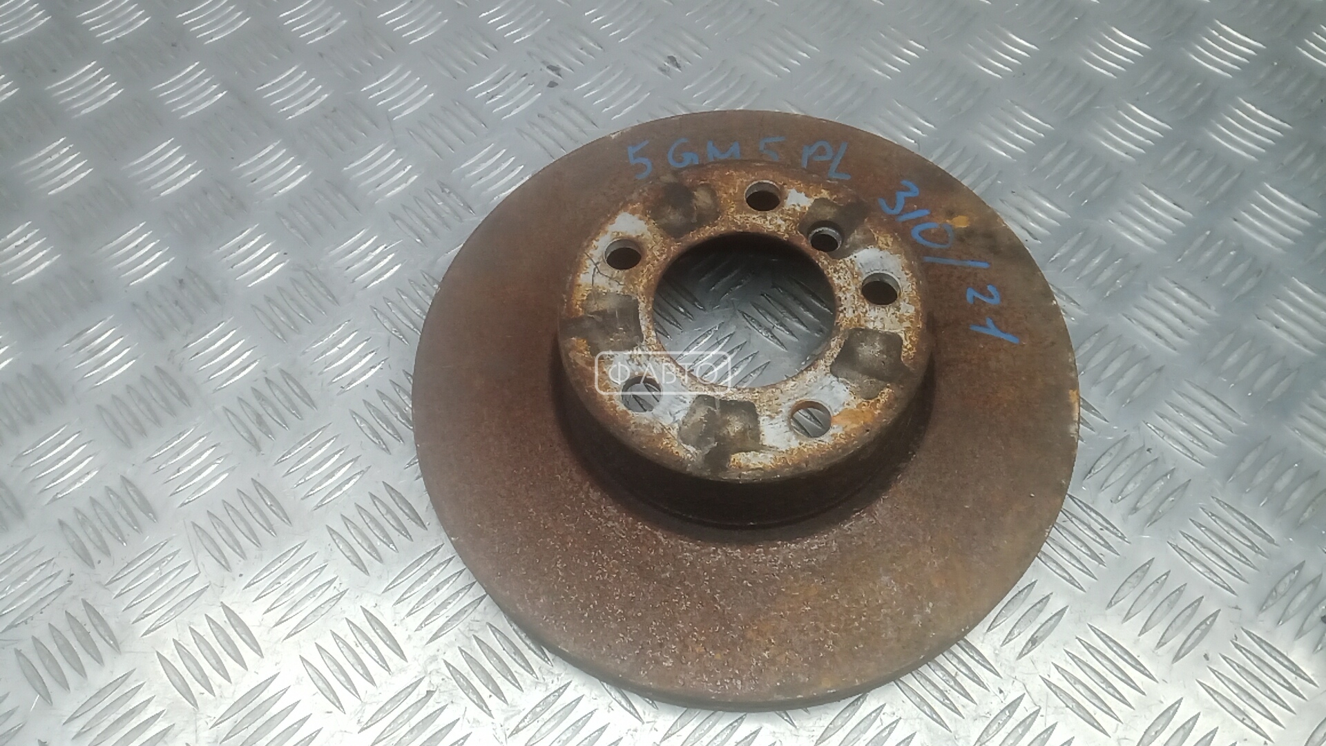 Диск тормозной передний