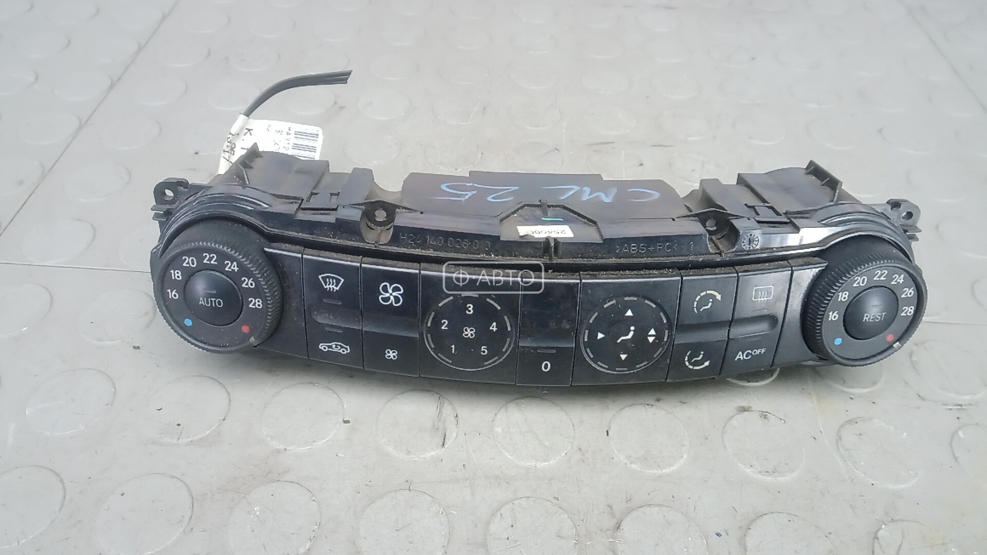 Блок управления печки и климат-контроля