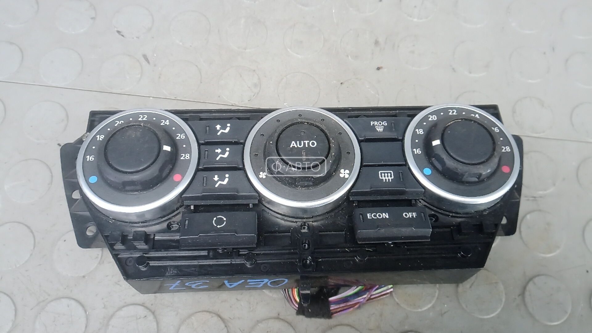 Блок управления печки и климат-контроля