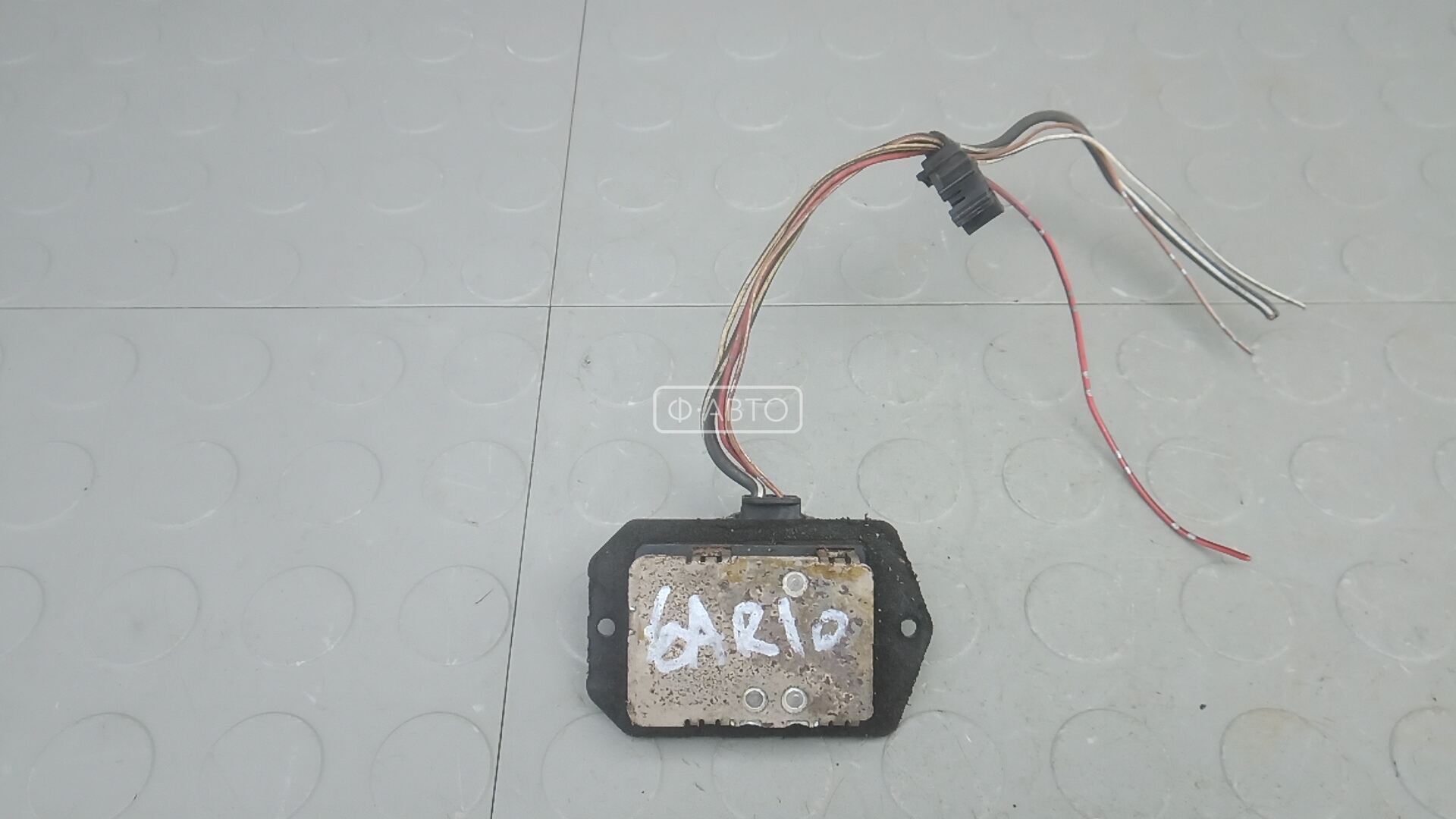 Сопротивление печки