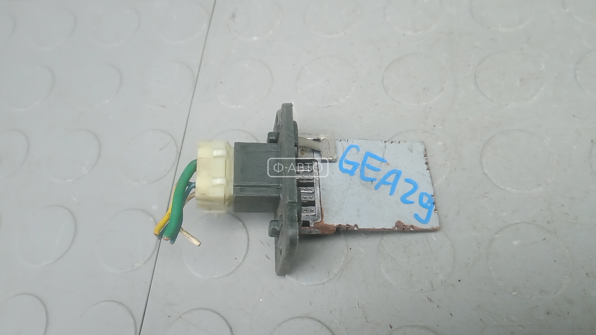 Сопротивление печки