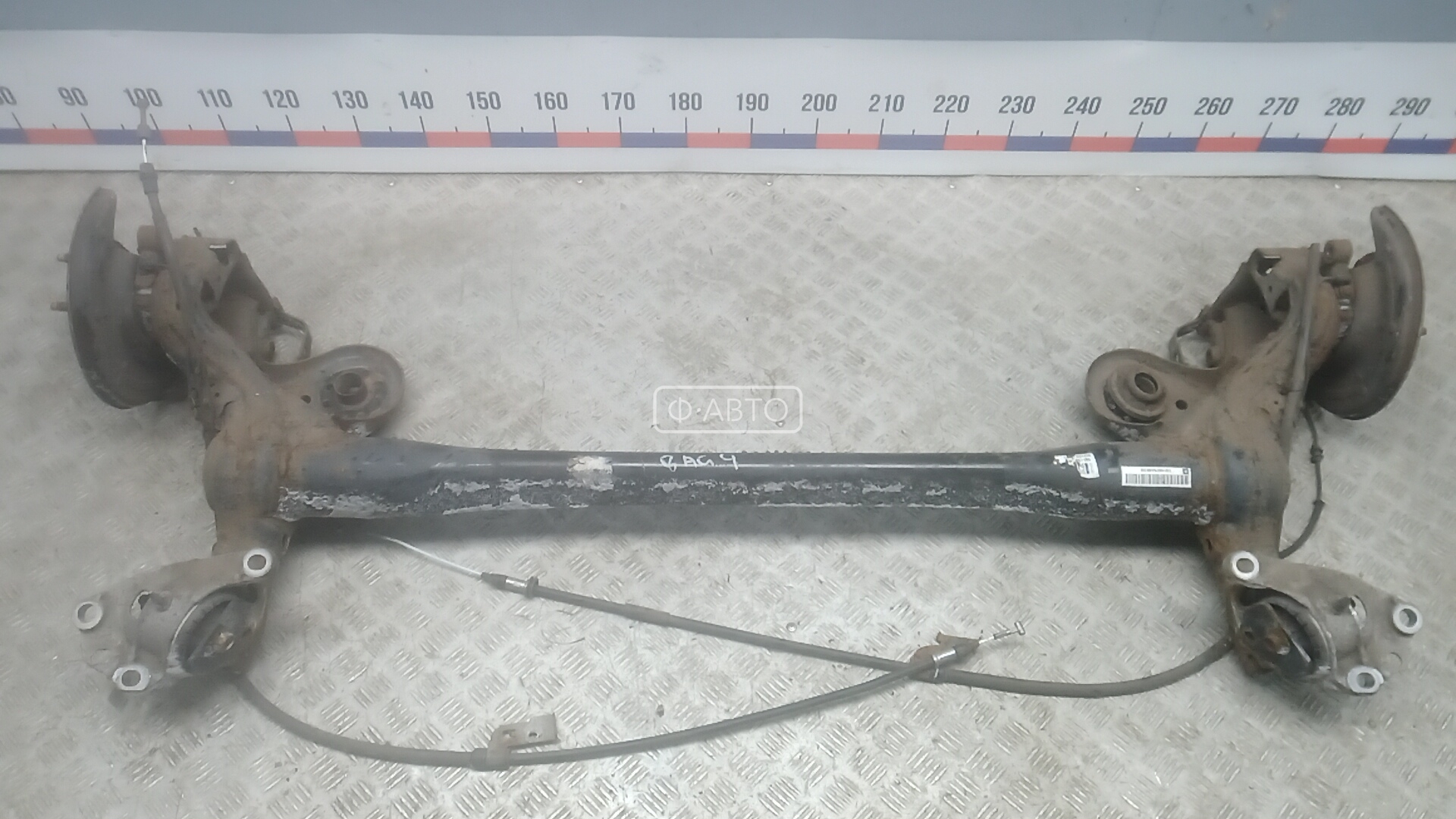 Балка задняя