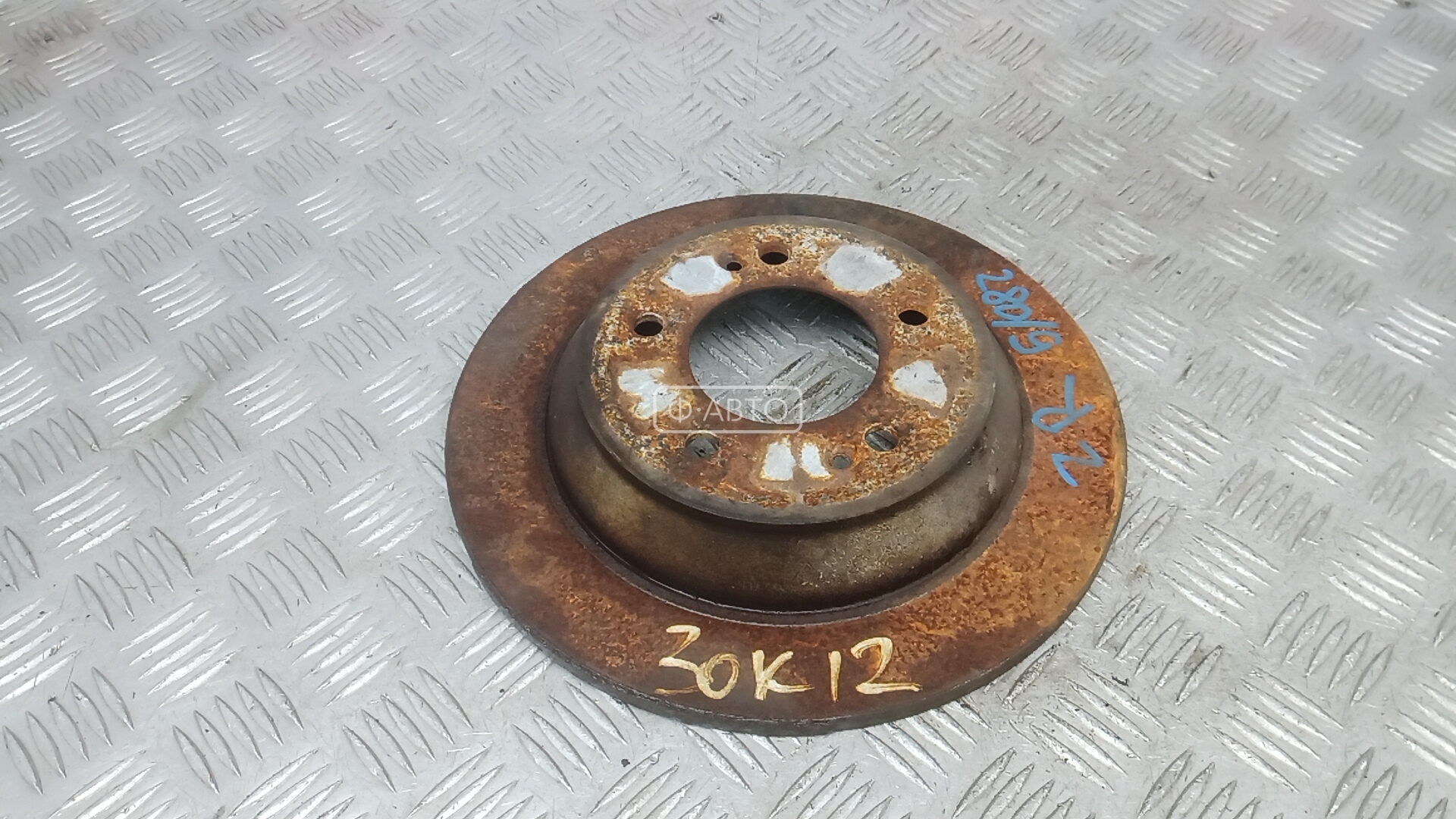 Диск тормозной задний