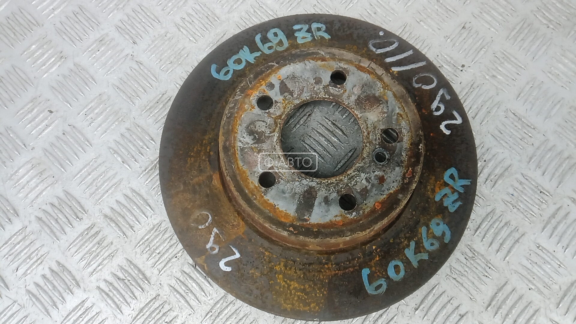 Диск тормозной задний