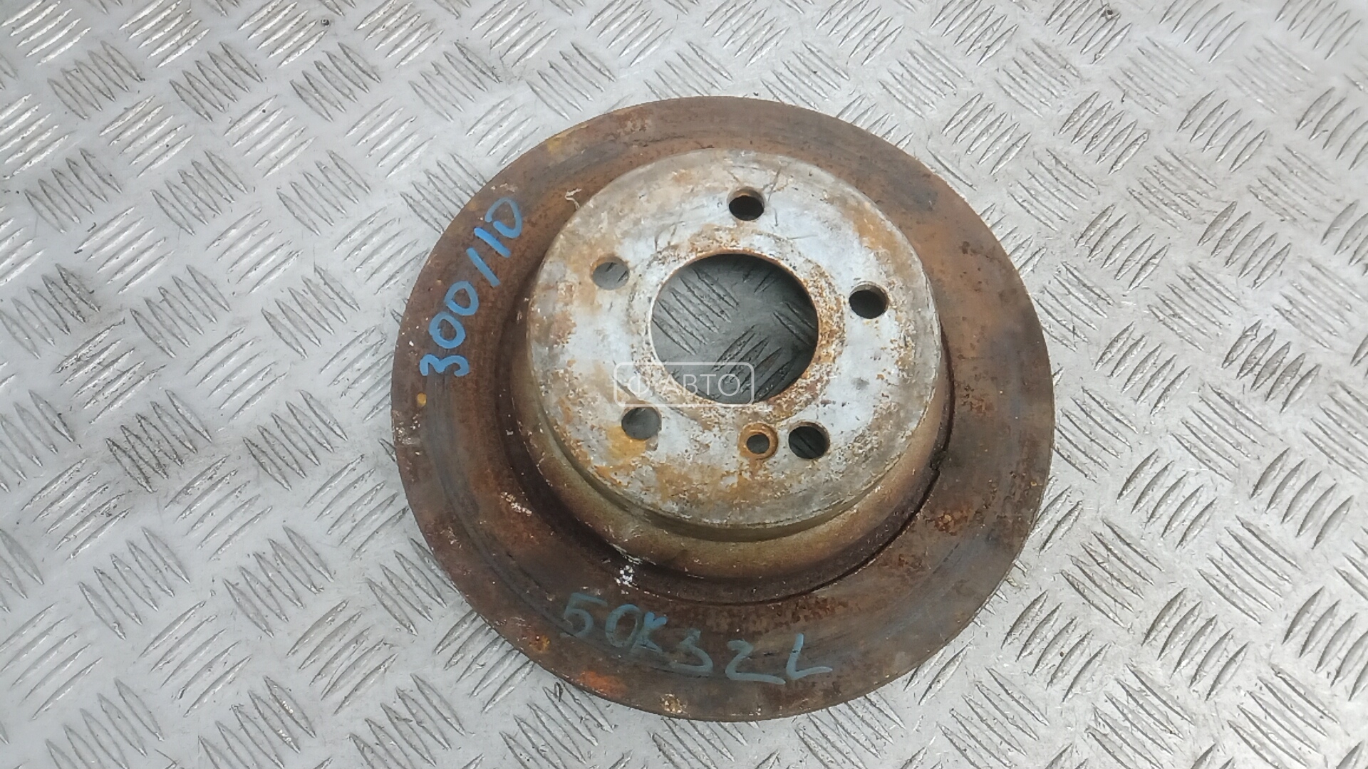 Диск тормозной задний