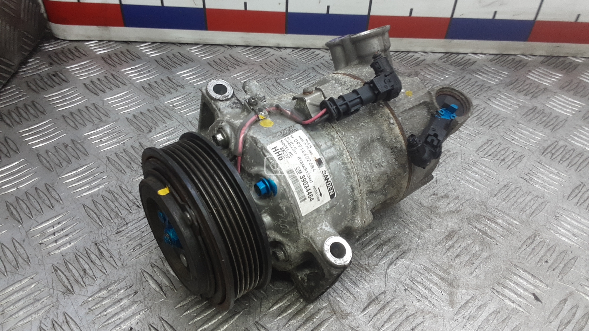Компрессор кондиционера дизельный