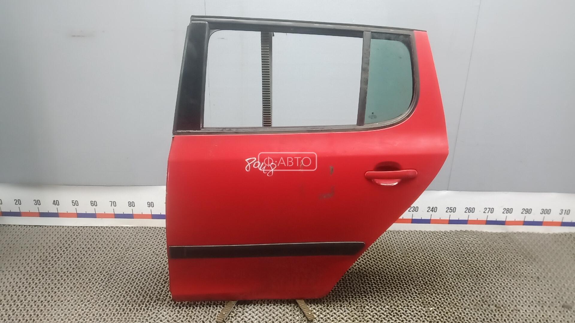 Дверь задняя левая SKODA FABIA