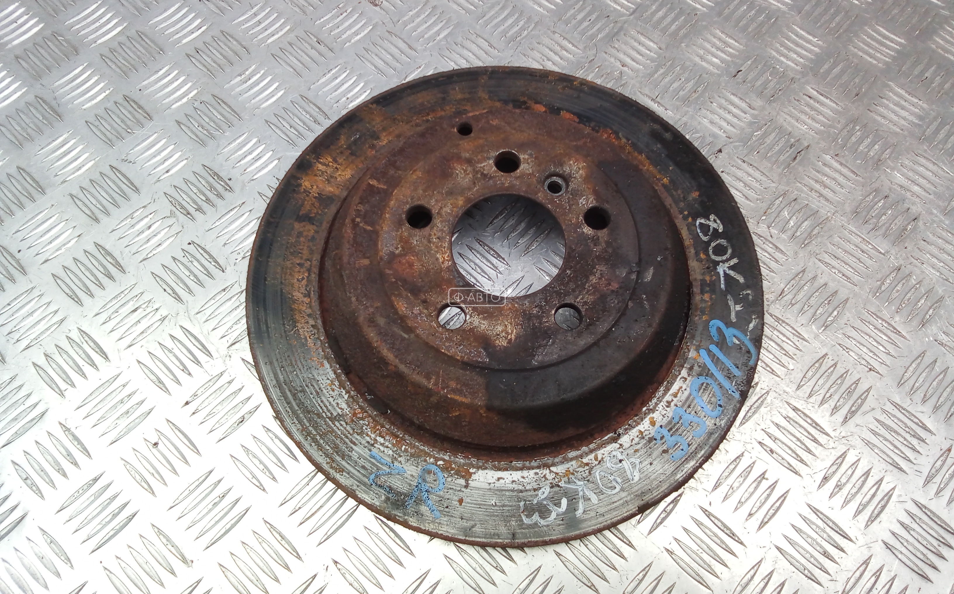 Диск тормозной задний