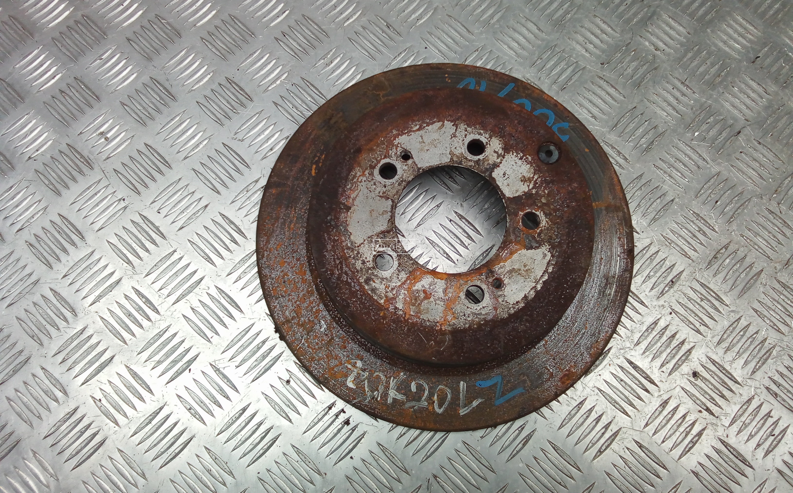 Диск тормозной задний