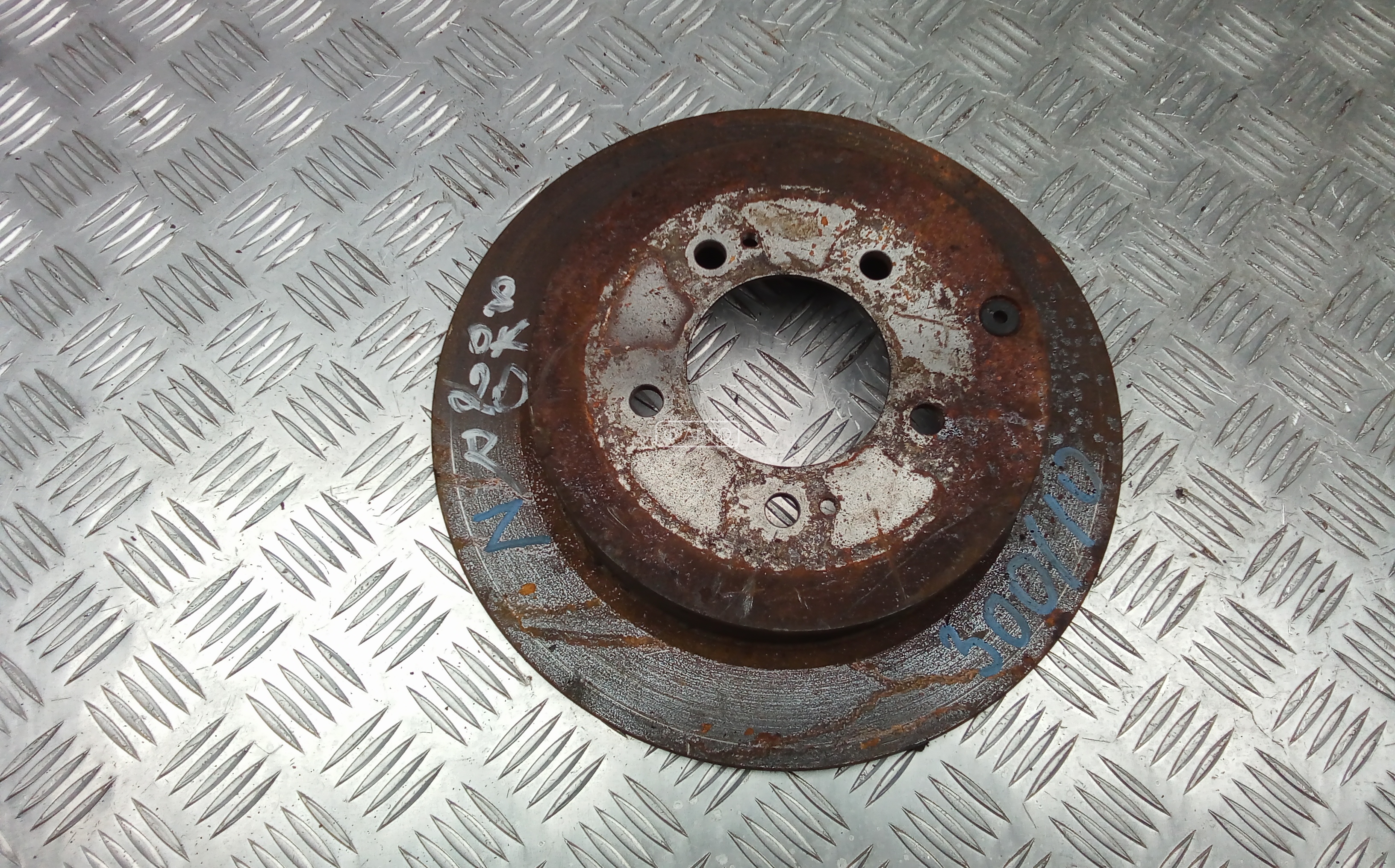 Диск тормозной задний