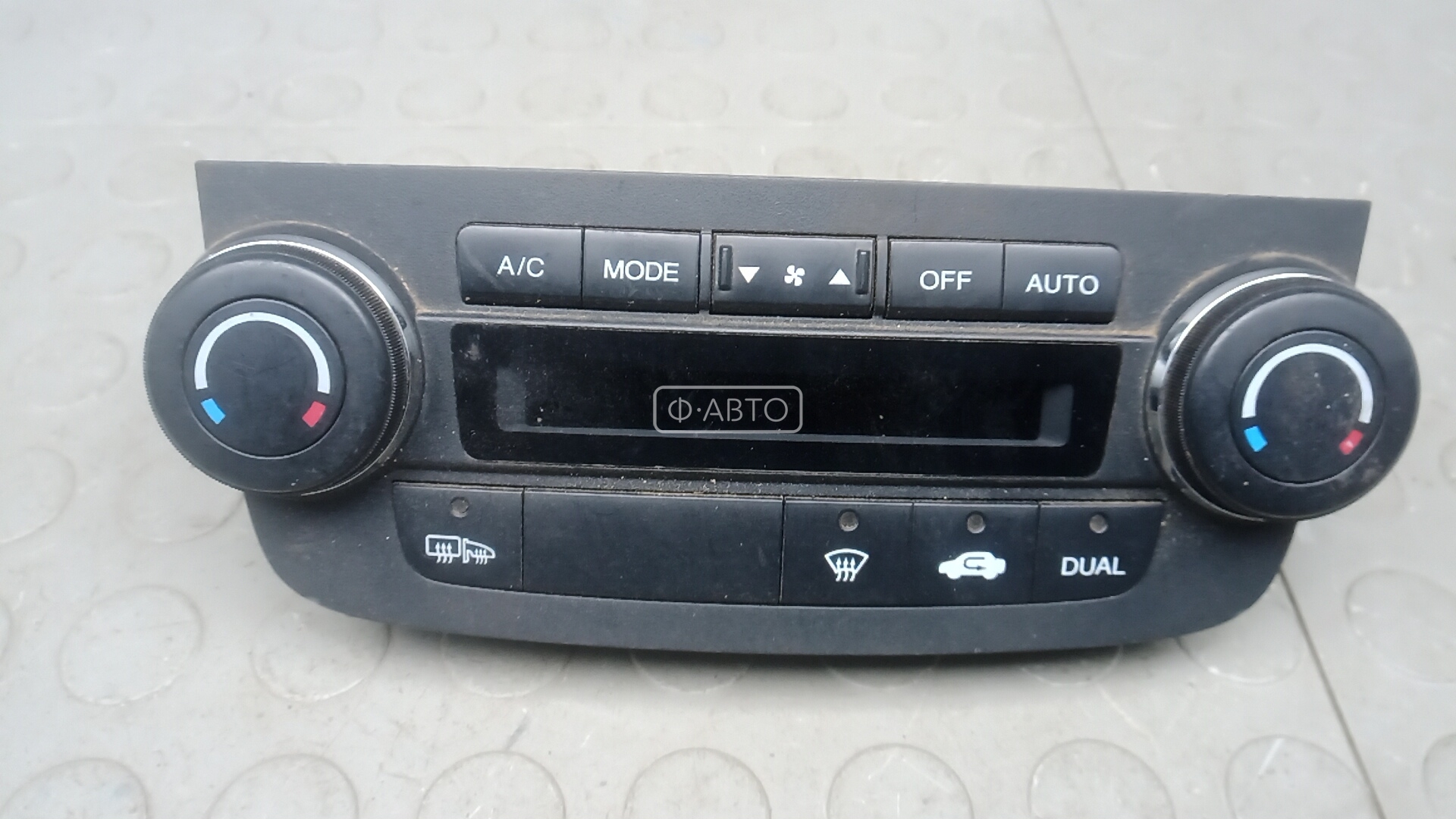 Блок управления печки и климат-контроля