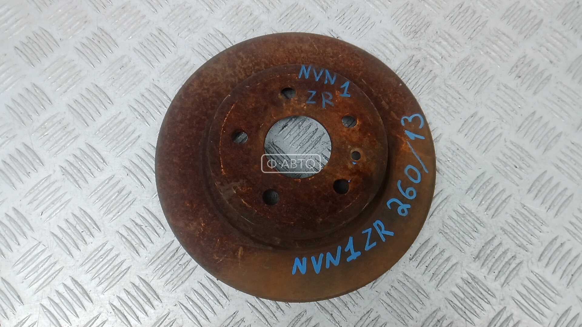 Диск тормозной задний