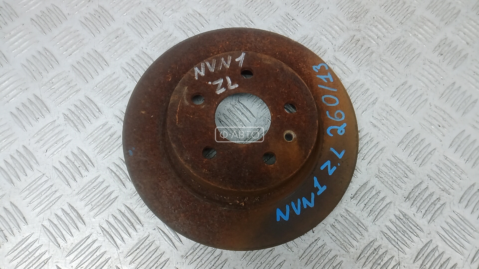 Диск тормозной задний